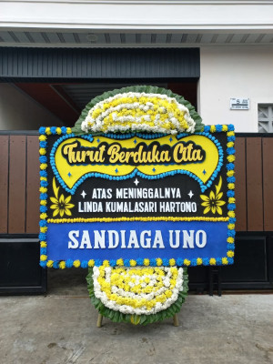 Papan Bunga Duka di Tugala Oyo